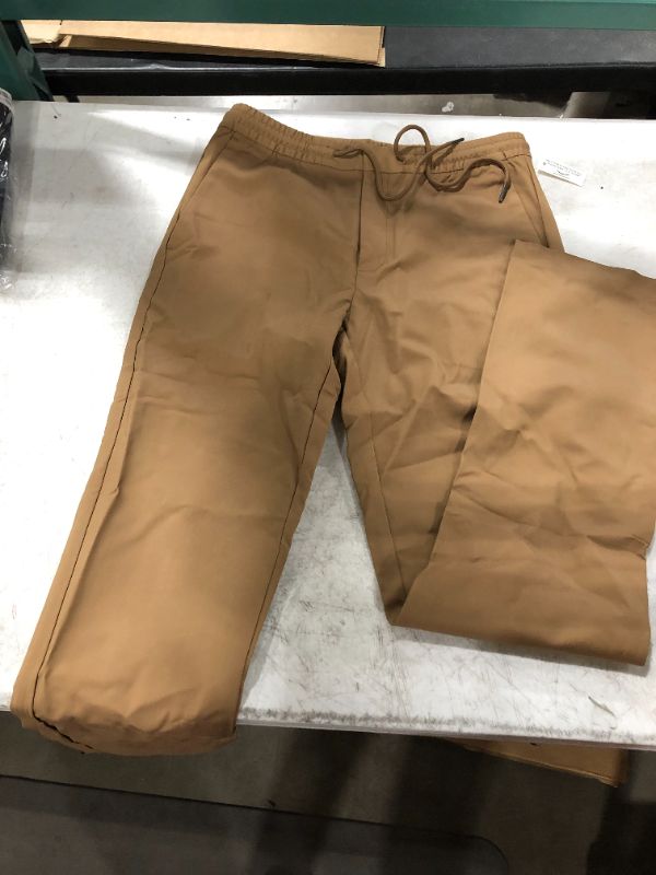 Photo 1 of Goodthreads Men's Straight-Fit Modern Stretch Drawstring Pants, Size 34