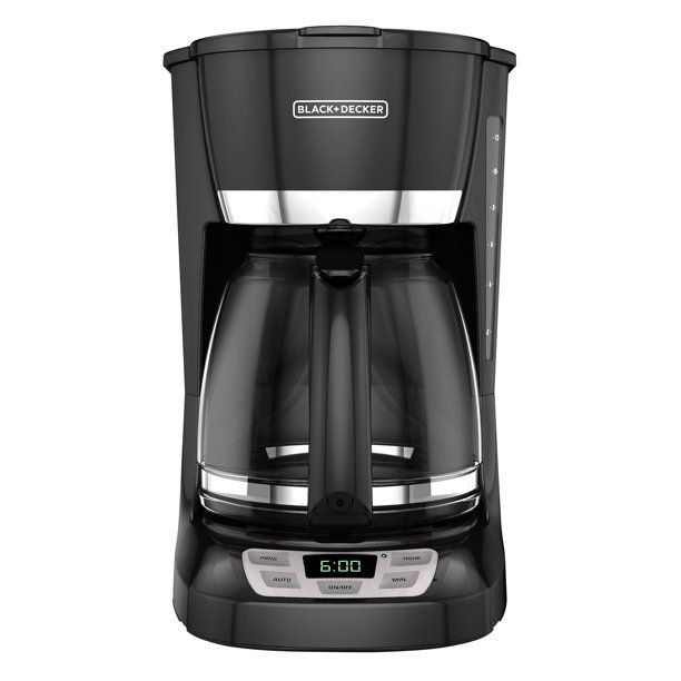 Photo 1 of BLACK+DECKER 12-Cup* QuickTouch Programmable Coffeemaker, Black, 