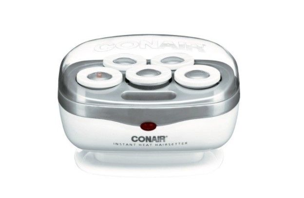 Photo 1 of Conair - Travel Hairsetter with Jumbo Rollers - White