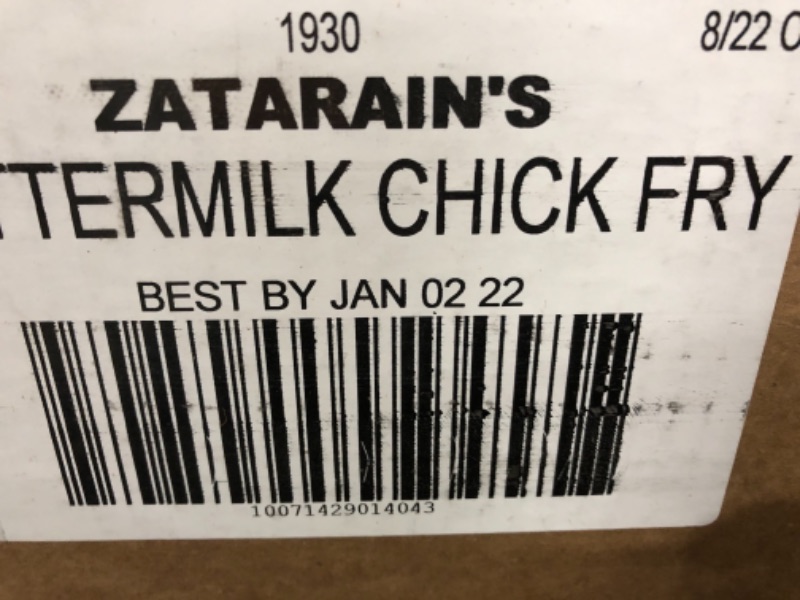 Photo 3 of Zatarain's Southern Buttermilk Chicken Fry Mix, 22 oz
