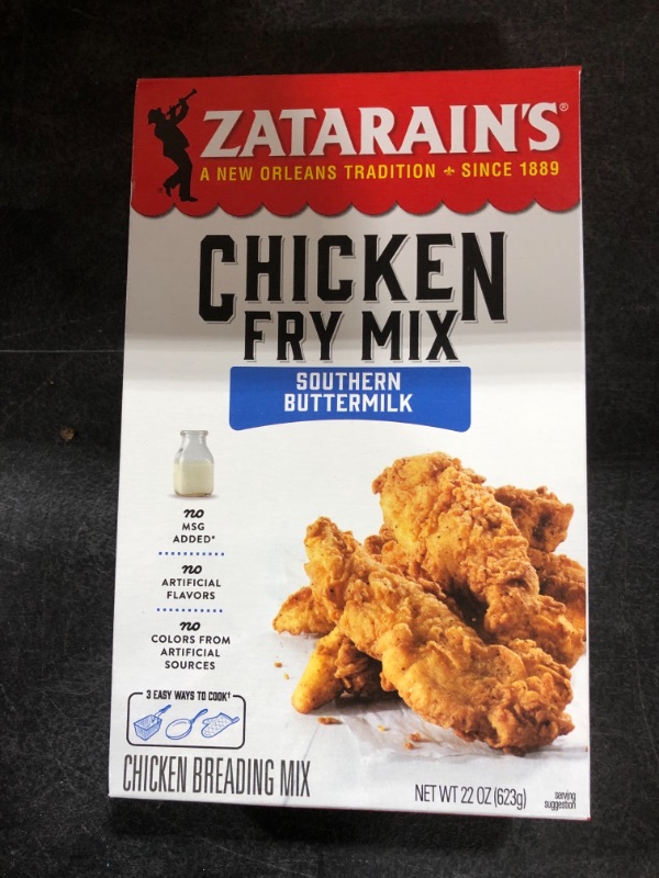 Photo 2 of Zatarain's Southern Buttermilk Chicken Fry Mix, 22 oz
