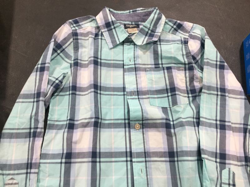 Photo 3 of Boys oshkosh Long Sleeve Button-Down Shirt