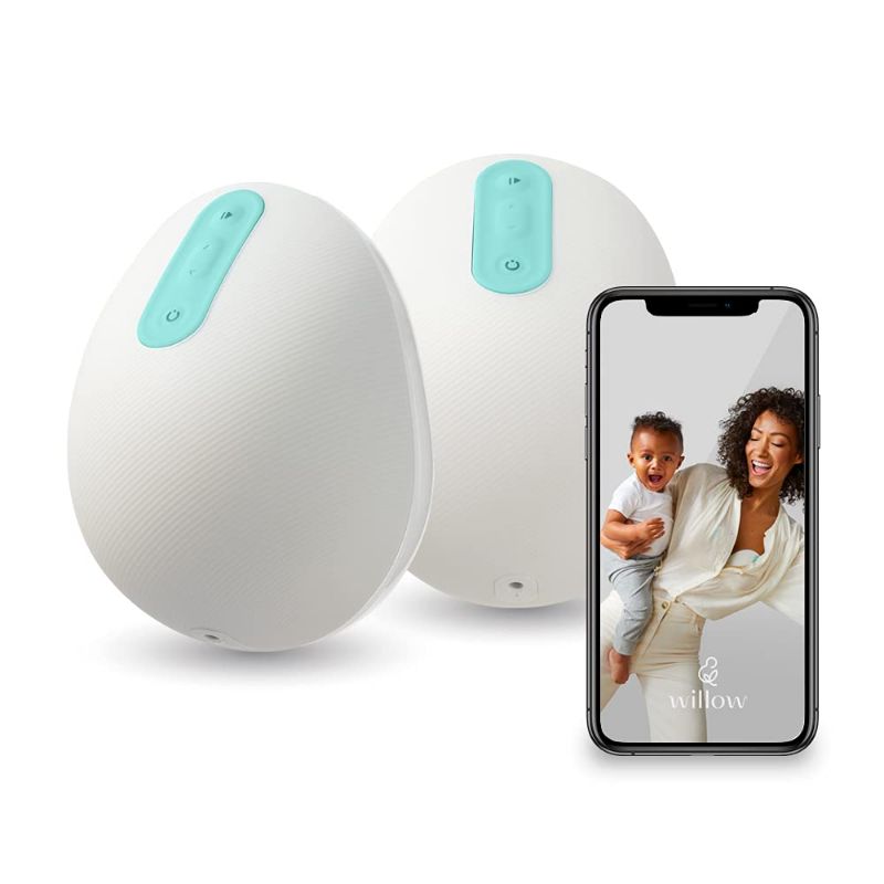 Photo 1 of Willow Pump Wearable Breast Pump | Quiet & Hands-Free, Portable, in-Bra Double Electric Breast Pump with App | The Only Pump That Lets You Pump in Any Position (27mm)
