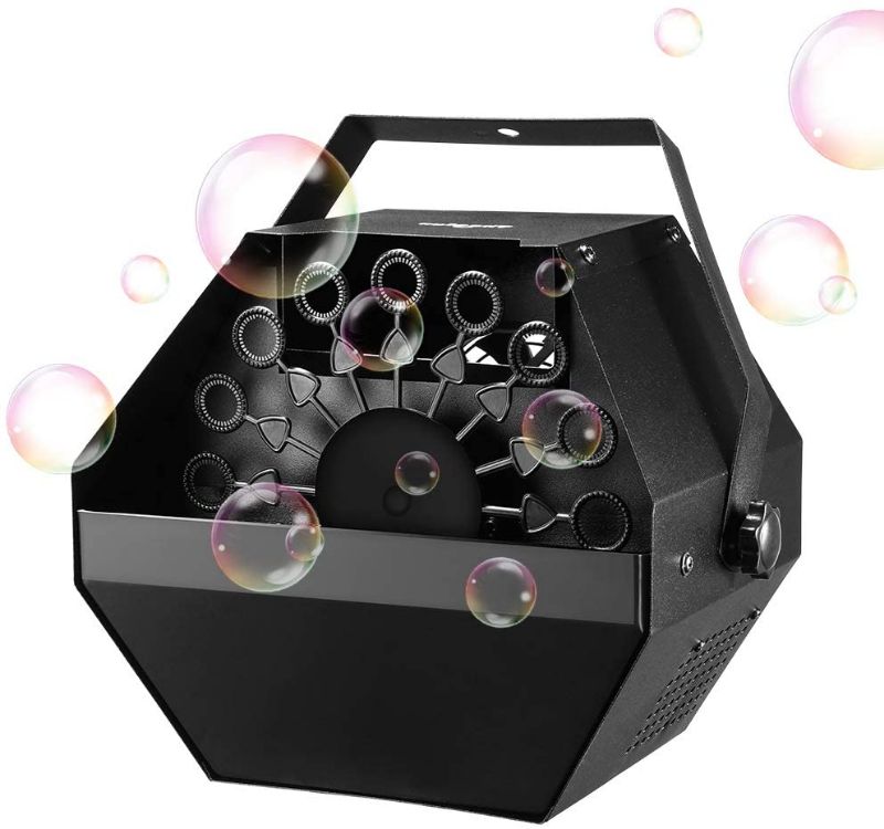 Photo 1 of Bubble Machine, 800+ Bubbles Per Minute Bubble Machine for Toddlers Kids, Theefun Plug-in Bubble Blower Machine for Party Wedding Camping-Professional Automatic Bubble Machine for Indoor & Outdoor Use
