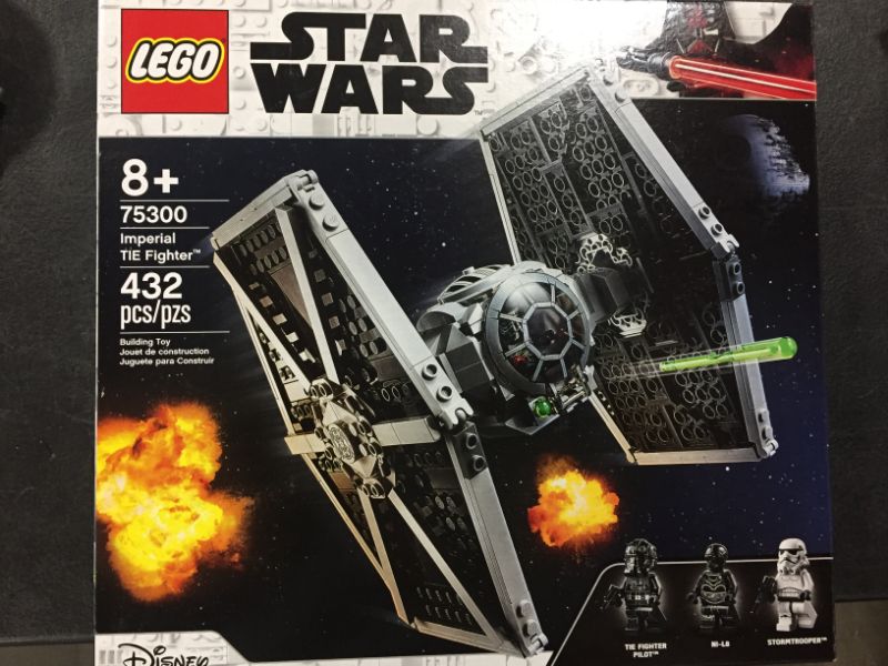 Photo 2 of LEGO Star Wars Imperial TIE Fighter 75300 Building Kit; Awesome Construction Toy for Creative Kids, New 2021 (432 Pieces)
