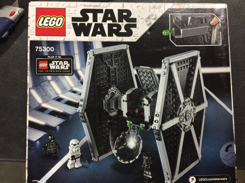 Photo 3 of LEGO Star Wars Imperial TIE Fighter 75300 Building Kit; Awesome Construction Toy for Creative Kids, New 2021 (432 Pieces)
