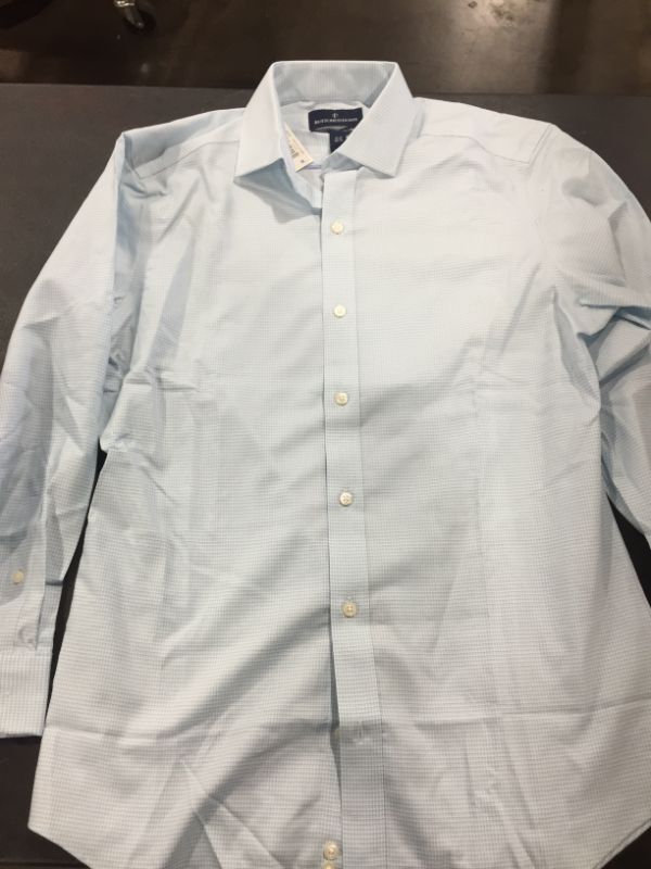 Photo 1 of Buttoned Down Men's Slim Fit Button Collar Pattern Dress Shirt
