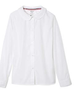 Photo 1 of French Toast Girls' Long Sleeve Woven Shirt with Peter Pan Collar (Standard & Plus)
SIZE 12