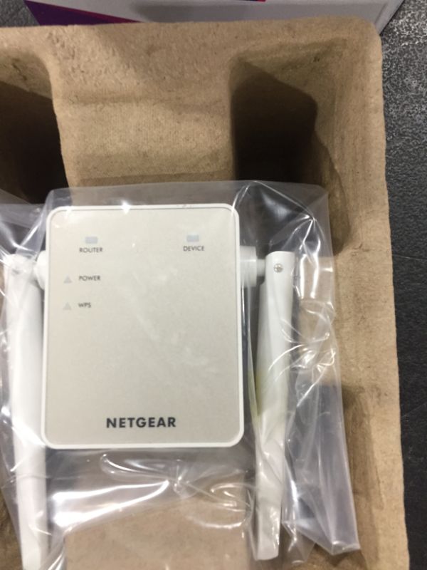 Photo 4 of NETGEAR Wi-Fi Range Extender EX6120 - Coverage Up to 1500 Sq Ft and 25 Devices with AC1200 Dual Band Wireless Signal Booster & Repeater (Up to 1200Mbps Speed), and Compact Wall Plug Design
