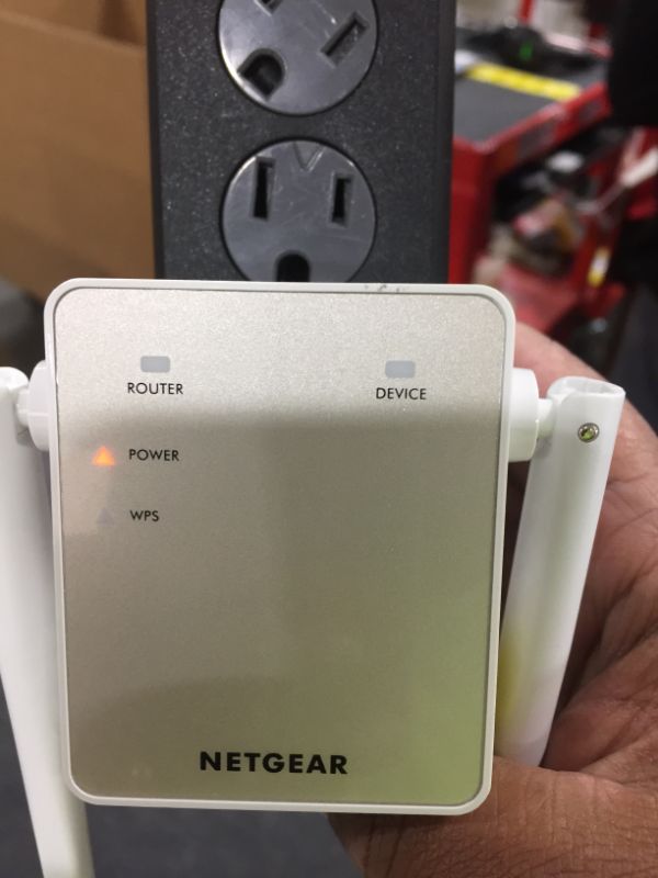 Photo 3 of NETGEAR Wi-Fi Range Extender EX6120 - Coverage Up to 1500 Sq Ft and 25 Devices with AC1200 Dual Band Wireless Signal Booster & Repeater (Up to 1200Mbps Speed), and Compact Wall Plug Design
