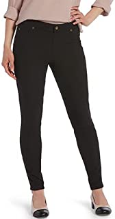 Photo 1 of HUE Women's Ultra Soft Fleece Lined Denim Leggings LARGE
