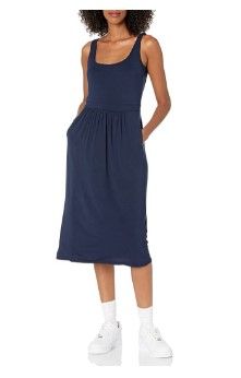 Photo 1 of Daily Ritual Women's Jersey Standard-Fit Sleeveless Empire-Waist Midi Dress
SIZE 2XL