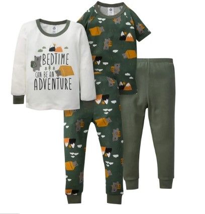 Photo 1 of 3-Piece Infant & Toddler Boys Camping Snug Fit Cotton Pajamas
SIZE 24MONS