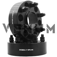 Photo 1 of Black 6x135 Hubcentric Wheel Spacers 1.5 Inch with M14x1.5 Studs