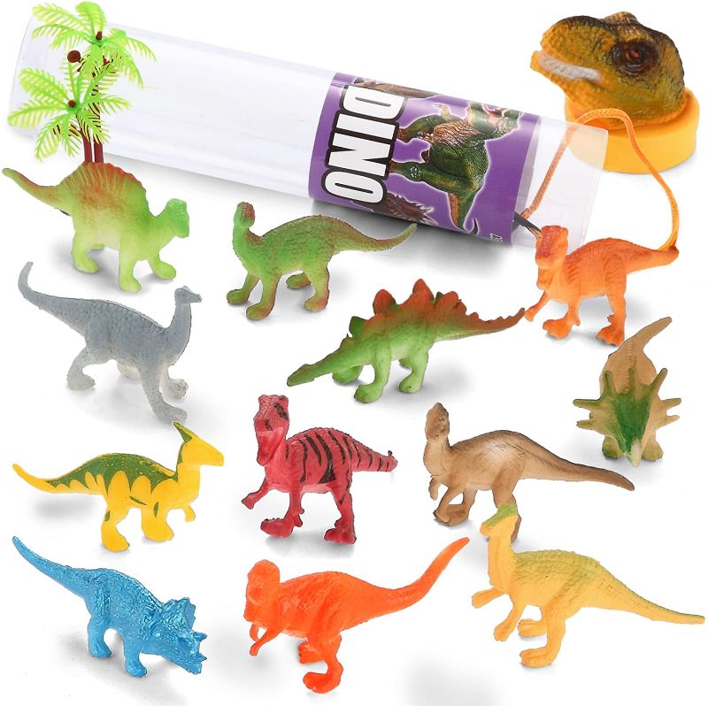 Photo 1 of JOYIN Natural World Animal Dinosaur Insect Sea Animal Farm Animal Figures Stocking Stuffer Mini Plastic Vinyl Assorted Figures Playset
