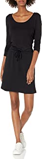 Photo 1 of Daily Ritual Women's Supersoft Terry Drawstring Waist Dress SMALL
