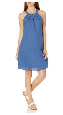 Photo 1 of 28 Palms Women's 100% Linen Halter Shift Dress
