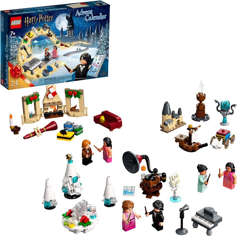 Photo 1 of LEGO Harry Potter 2020 Advent Calendar 75981, Collectible Toys from The Hogwarts Yule Ball, Harry Potter and The Goblet of Fire and More, Great Christmas or Birthday Calendar Gift (335 Pieces)
