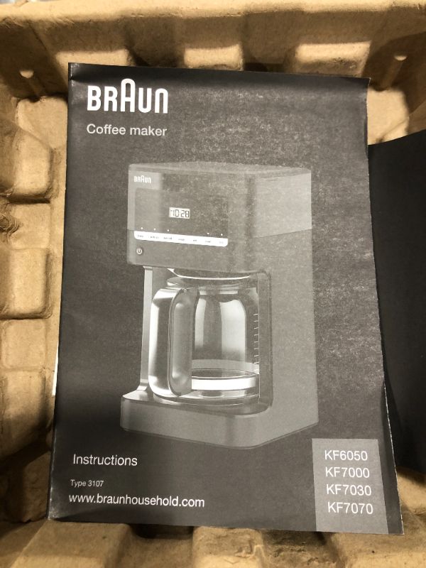 Photo 3 of Braun Brew Sense Drip Coffee Maker, Black

