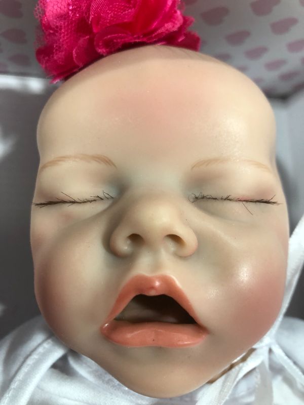 Photo 3 of Realistic Reborn Baby Dolls 18 Inch Lifelike Serendipia Sleeping Newborn Baby Dolls