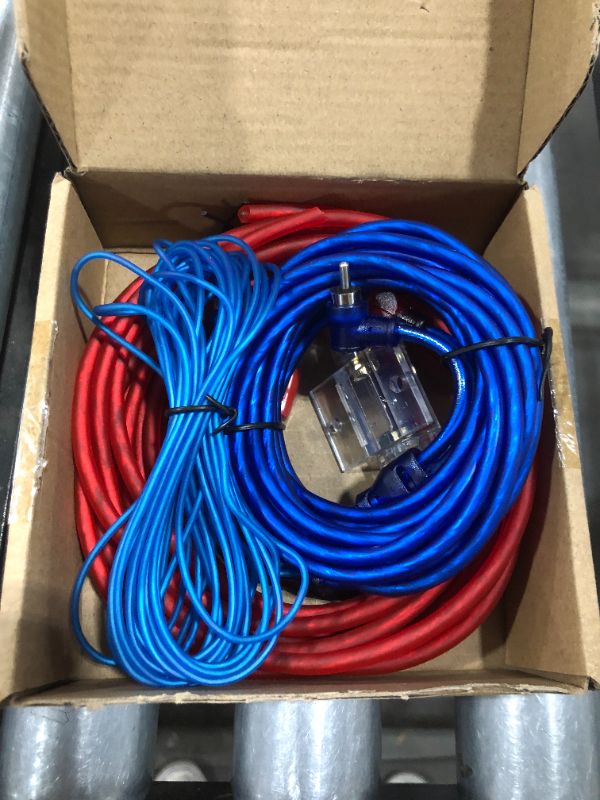 Photo 2 of Complete 2000W Gravity 4 Gauge Amplifier Installation Wiring Kit Amp Pk3 4 Ga Red