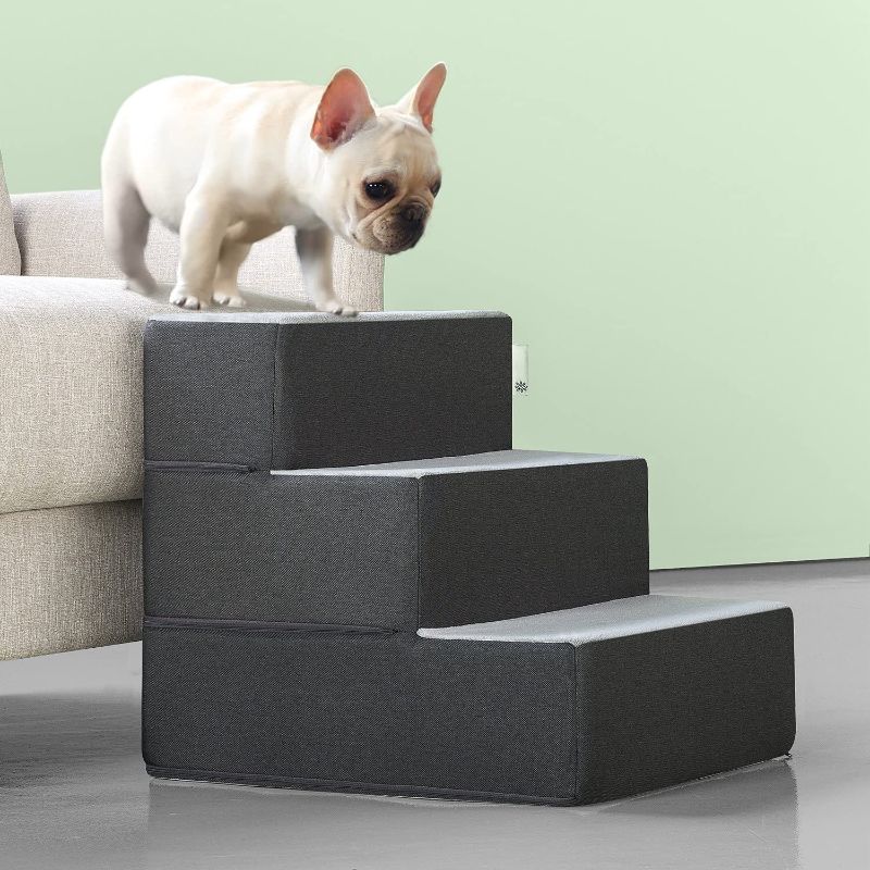 Photo 1 of Zinus 2 Step Easy Pet Stairs/Pet Ramp/Pet Ladder
