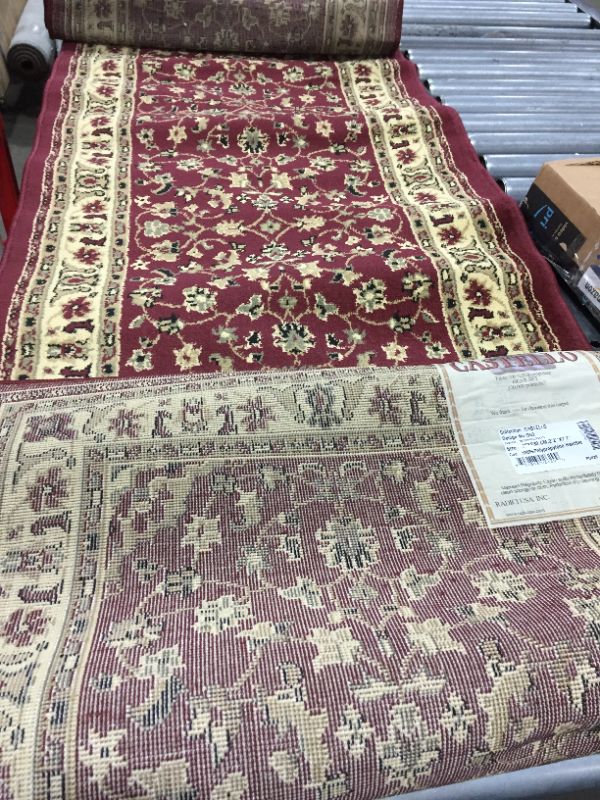 Photo 2 of Burgendy area rug 7'7 x 2'2 ft