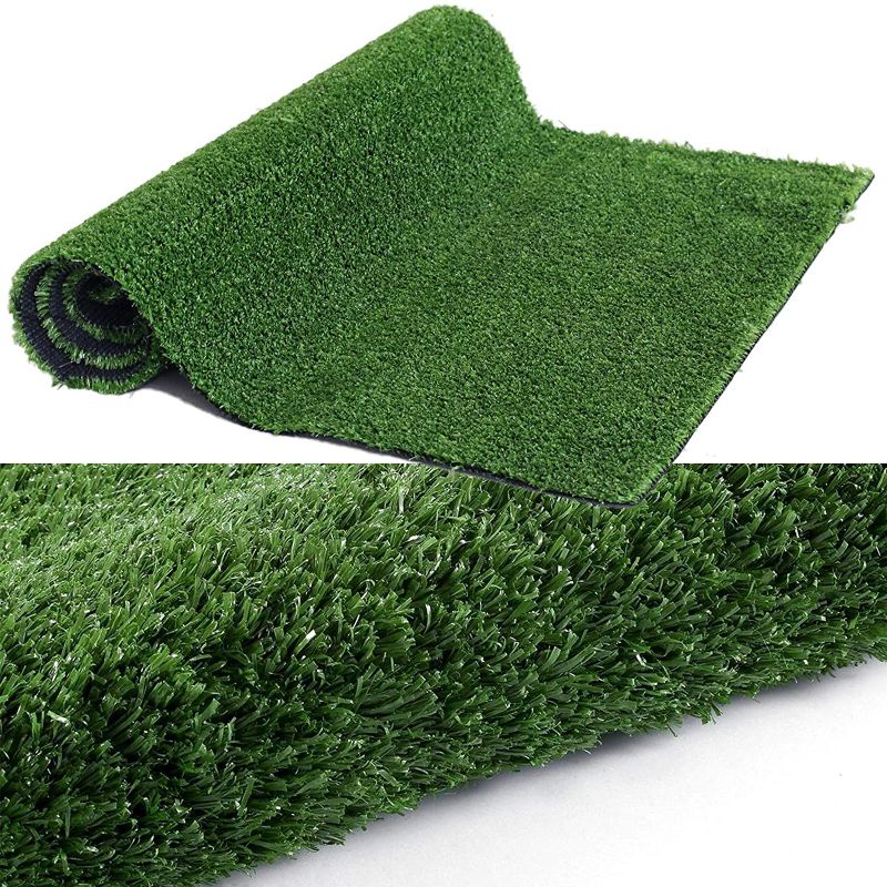Photo 1 of Lawn Artificial Grass Turf Lawn - 6FTX10FT(60 Square FT) Indoor Outdoor Garden Lawn Landscape Synthetic Grass Mat