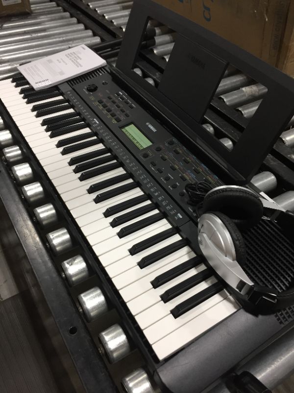 Photo 1 of Yamaha PSR-E273 PKS 61-Key Premium Keyboard Pack with Power Supply, X-Style Stand, and Headphones (YAM PSRE273

