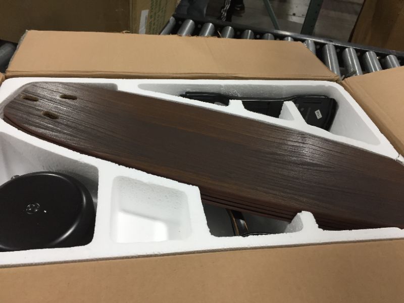 Photo 1 of Honeywell Glen Alden 52" Oil Rubbed Bronze Low Profile Hugger Ceiling Fan
