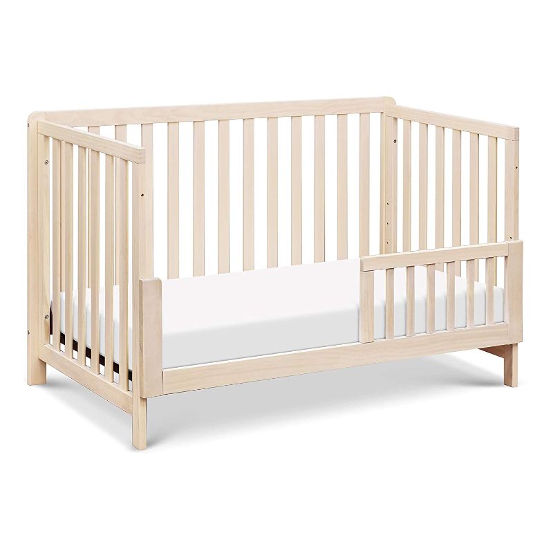 Photo 1 of Carter's by DaVinci Colby 4-in-1 Low-Profile Convertible Crib in Washed Natural, Greenguard Gold Certified
