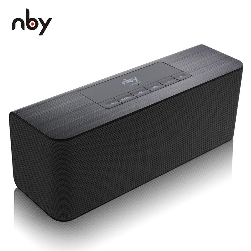 Photo 1 of NBY Portable Bluetooth Speaker FM Radio Wireless Sub woofer Loudspeaker 3D Stereo Boombox Dual Speakers Computer Bass TWS
