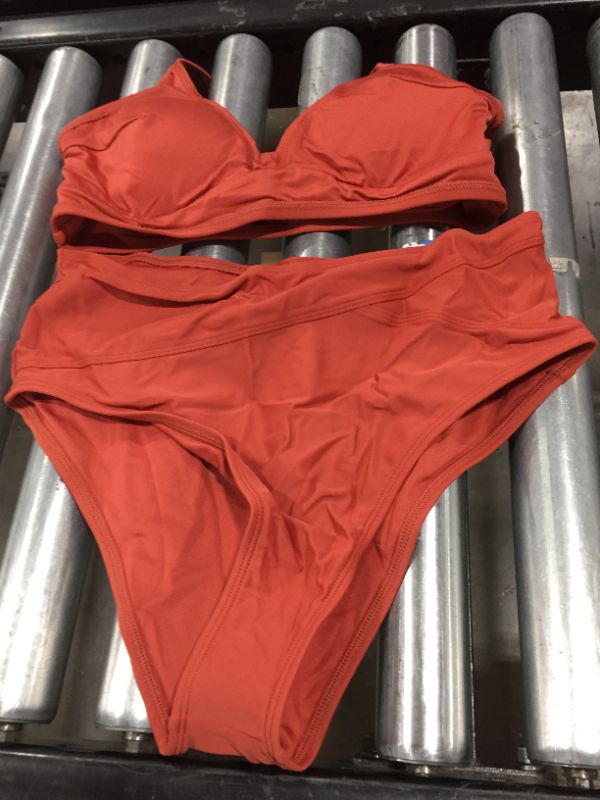 Photo 2 of Marsala Twist High Waisted Bikini (L)
