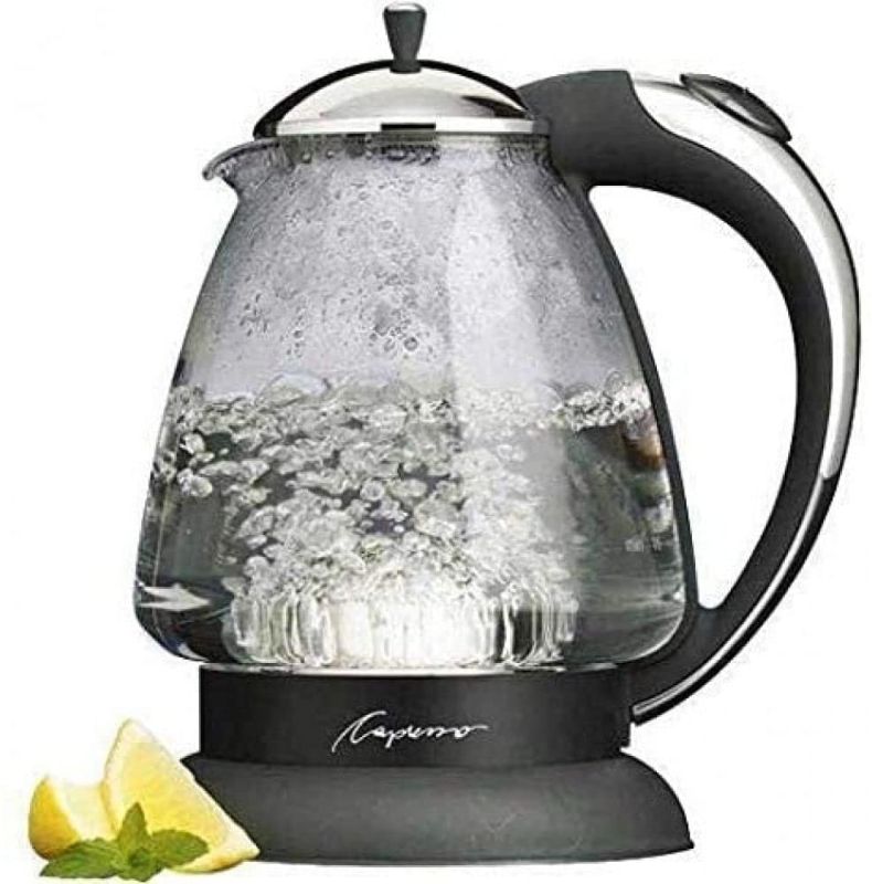 Photo 1 of Capresso H2O Plus Cordless Kettle in Polished Chrome
