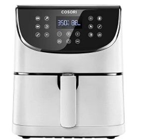 Photo 1 of COSORI Air Fryer Max XL(100 Recipes) Digital Hot Oven Cooker, One Touch Screen with 13 Cooking Functions, Preheat and Shake Reminder, 5.8 QT, Creamy White
