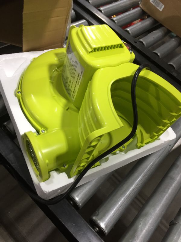 Photo 3 of Air Blower Pump Fan 450 Watt for Inflatable Bounce House Bouncy Castle