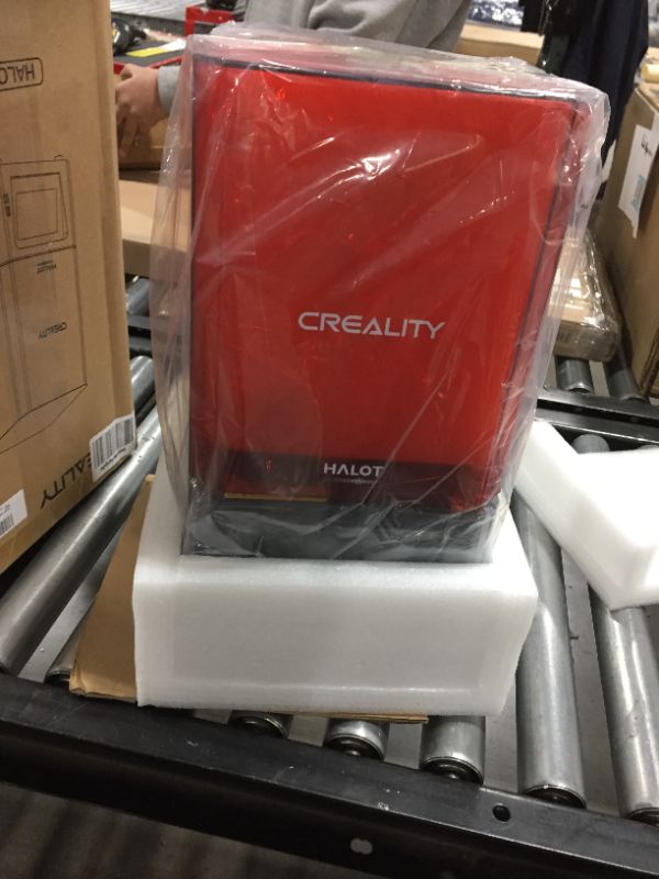 Photo 2 of Creality HALOT-ONE Resin 3D Printer with High Precise Integral Light Source, CL-60 SLA 3D Printer with 2K Mono LCD Screen WiFi Function Dual Cooling & Filtering Systems Print Size 127x80x160mm
