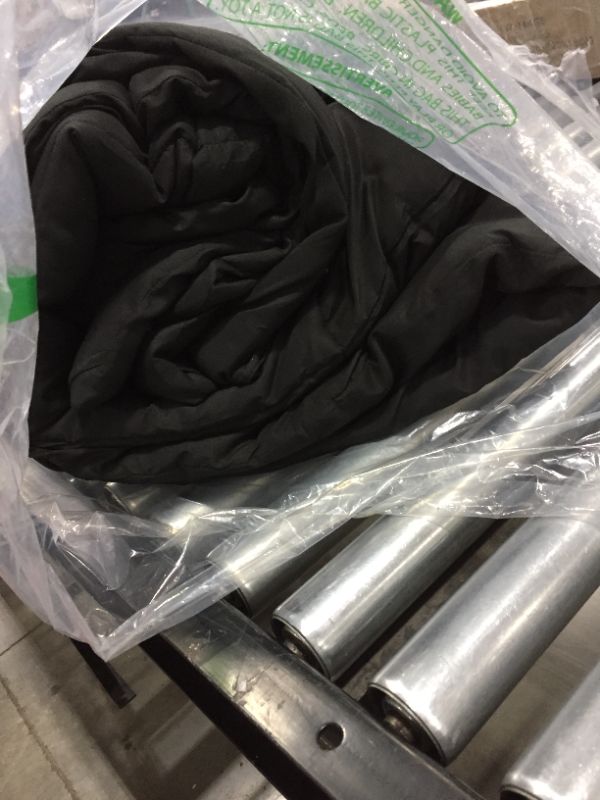 Photo 2 of black blanket  40x45 & black pillows 19x25