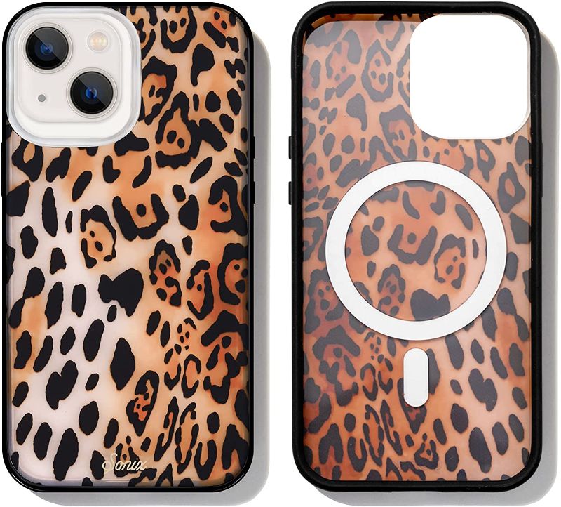 Photo 1 of Sonix Leopard Case for iPhone 13 with Self-Aligning Compatibility with MagSafe Charging [10ft Drop Tested] Protective Cover for Apple iPhone 13