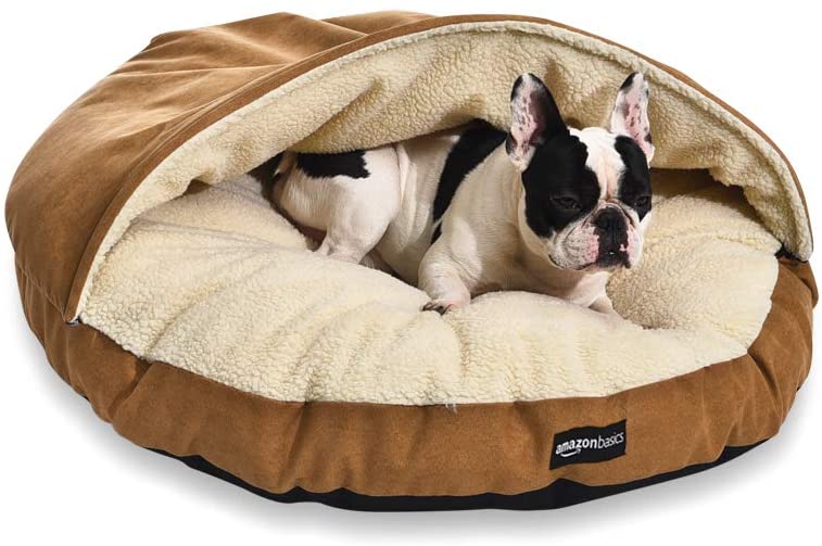 Photo 1 of Amazon Basics Medium Pet Cave Bed