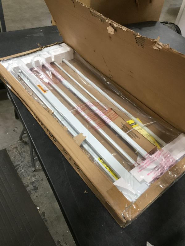 Photo 1 of Regalo Easy Step Extra Tall Walk Thru Baby Gate, Includes 4-Inch Extension Kit, 4 Pack of Pressure Mount Kit and 4 Pack Wall Cups and Mounting Kit