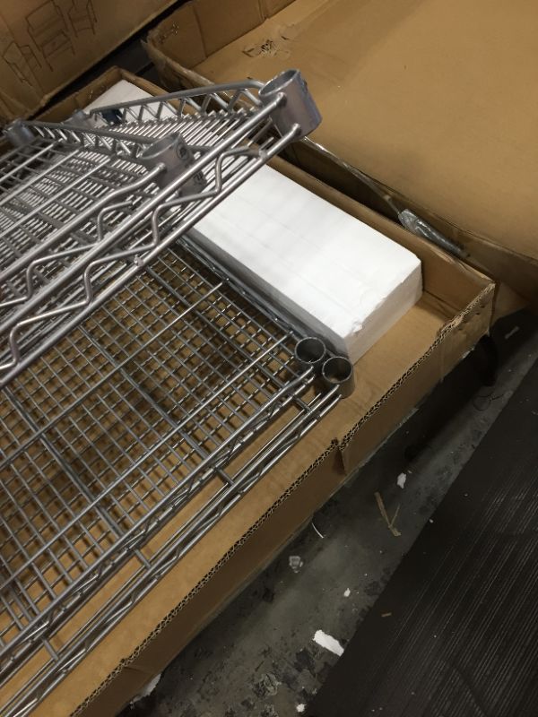 Photo 2 of 24 x 24 Wire Shelving Rack Shelves, 4 pack