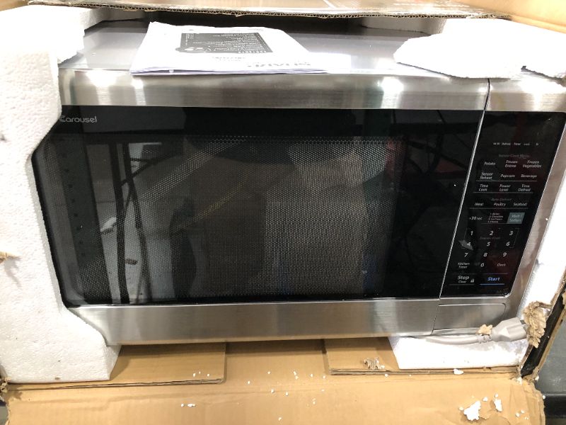 Photo 3 of Carousel 2.2 Cu. Ft. Microwave with Sensor Cooking