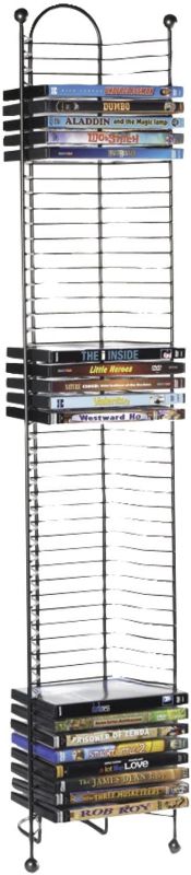 Photo 1 of Atlantic 52-DVD/BLU Ray Disc Tower - PN 63712035 in Gunmetal
