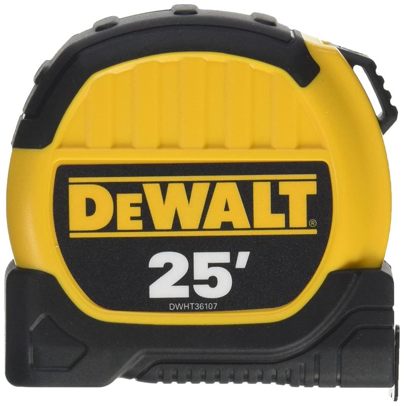 Photo 1 of DWHT36107 25FT Tape Measure Yellow, 25-Foot
