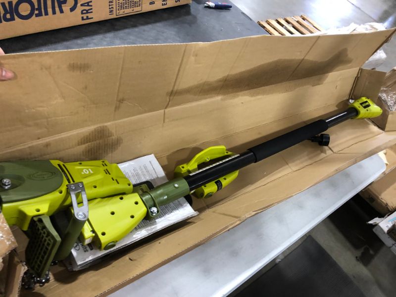 Photo 1 of Sun Joe Electric Convertible Pole Chain Saw 10 inch 8.0 Amp