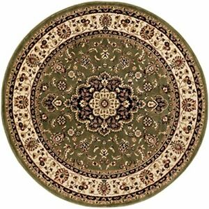 Photo 1 of 
Well Woven Barclay Medallion Kashan Green Traditional Area Rug 5'3" Round