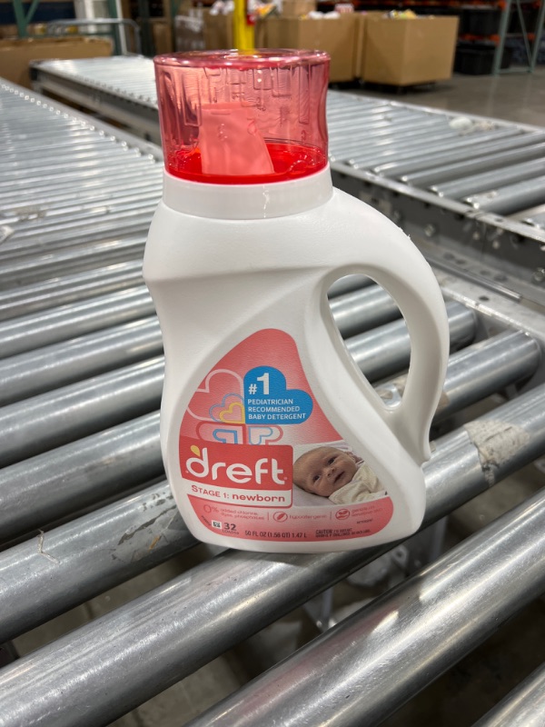 Photo 2 of Dreft Stage 1: Newborn Baby Liquid Laundry Detergent, 32 loads 46 fl oz