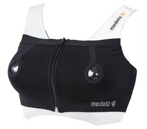 Photo 1 of Medela 679BA Easy Expression Hands Free Pumping Bra Bustier, Black, SIZE M