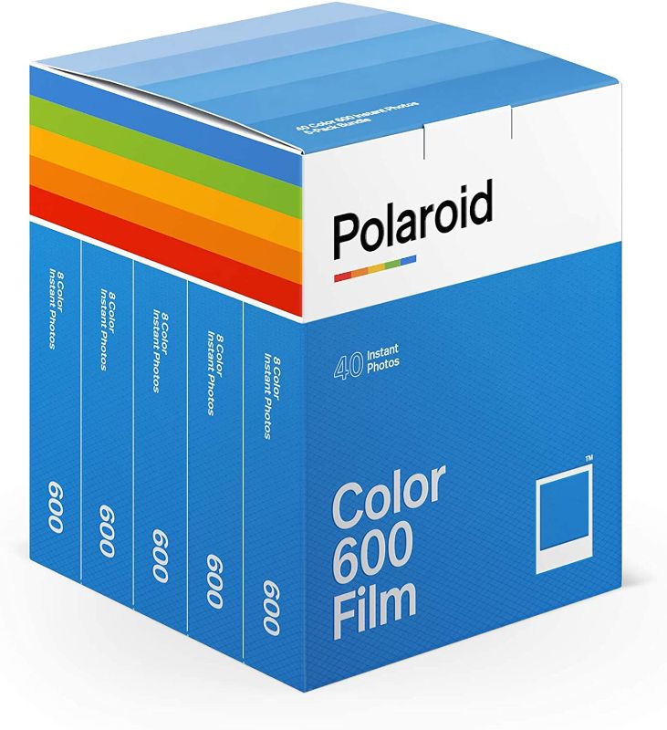 Photo 1 of Polaroid Color 600 Film 5 Pack (40 Photos) (6013)